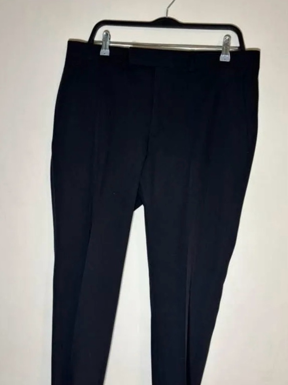 Kenneth Cole Black Slim Dress Pants